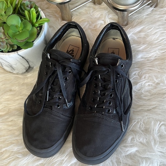 Vans Men’s Black Old Skool Cumfycush Canvas Shoe Size 10.5 - Picture 3 of 14